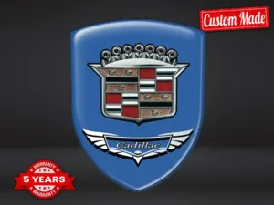 Cadillac Adesivi Logo Auto Max Resistenti Eleganti Pro ST